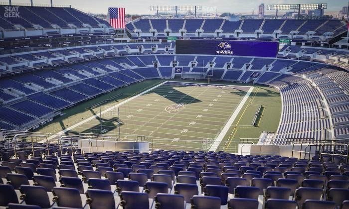 M&T Bank Stadium - Section 537 Seat View