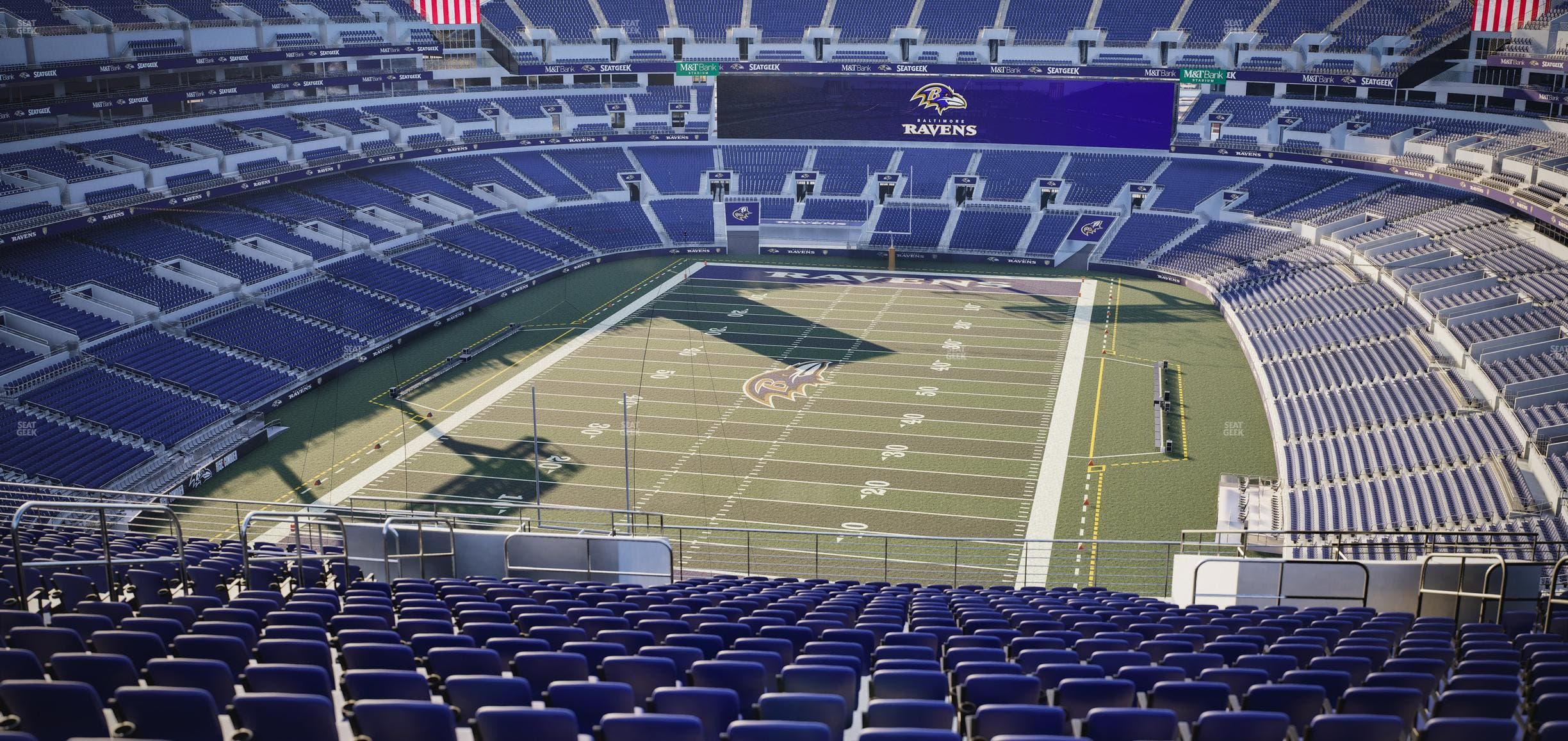 M&T Bank Stadium - Section 538 Seat View