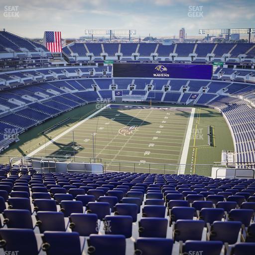 M&T Bank Stadium - Section 538 Seat View