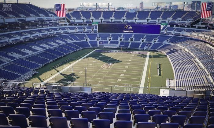 M&T Bank Stadium - Section 538 Seat View