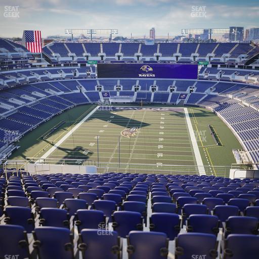 M&T Bank Stadium - Section 539 Seat View