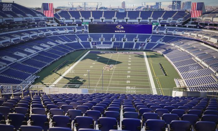 M&T Bank Stadium - Section 539 Seat View