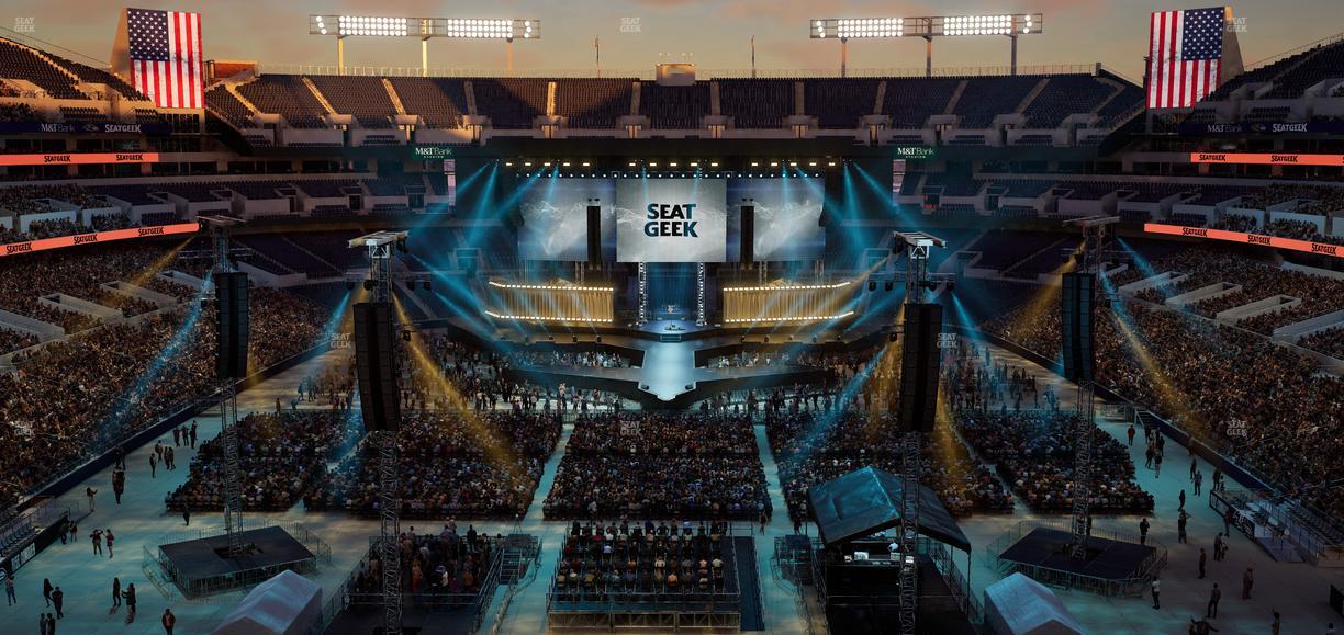 M&T Bank Stadium - Section 540 Seat View