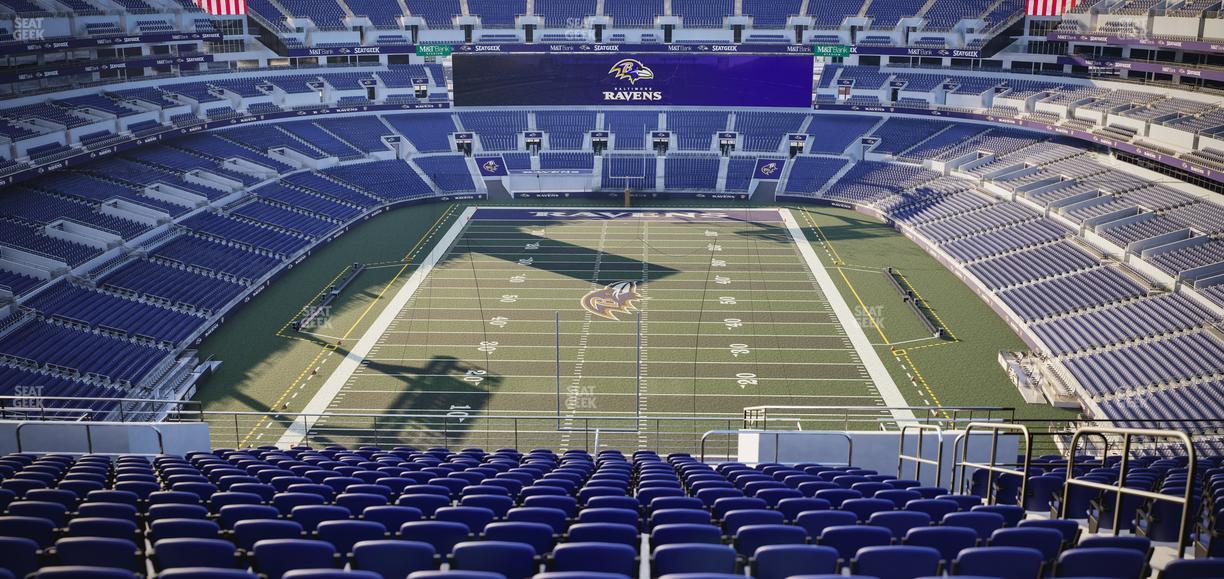 M&T Bank Stadium - Section 540 Seat View