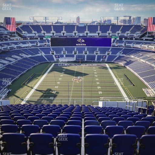 M&T Bank Stadium - Section 540 Seat View