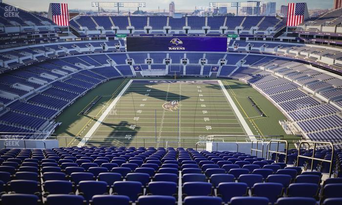 M&T Bank Stadium - Section 540 Seat View