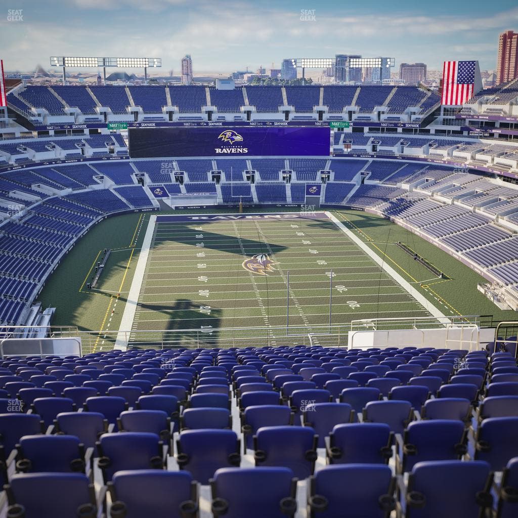 M&T Bank Stadium - Section 541 Seat View