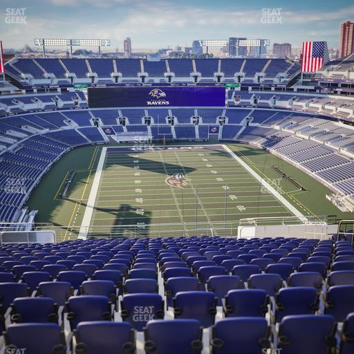 M&T Bank Stadium - Section 541 Seat View