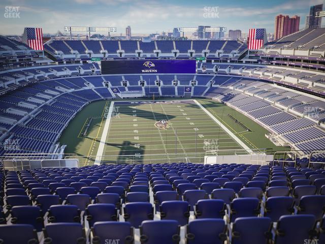 M&T Bank Stadium - Section 541 Seat View
