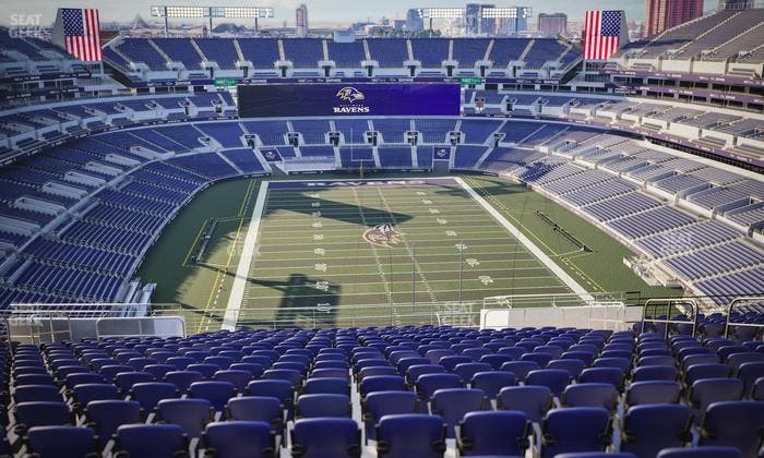 M&T Bank Stadium - Section 541 Seat View