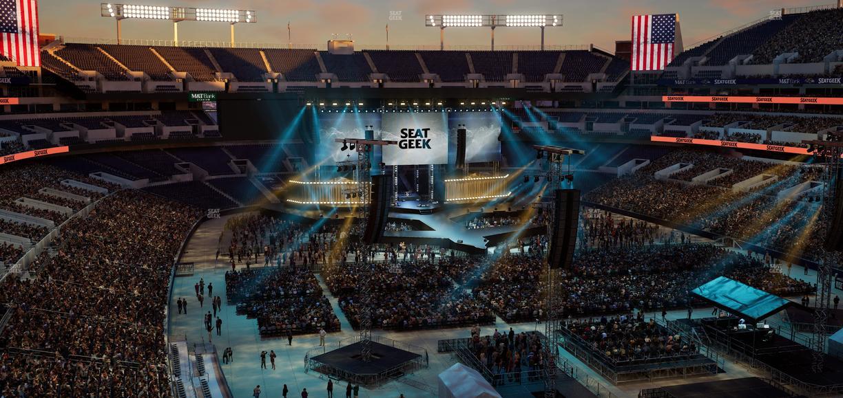 M&T Bank Stadium - Section 543 Seat View