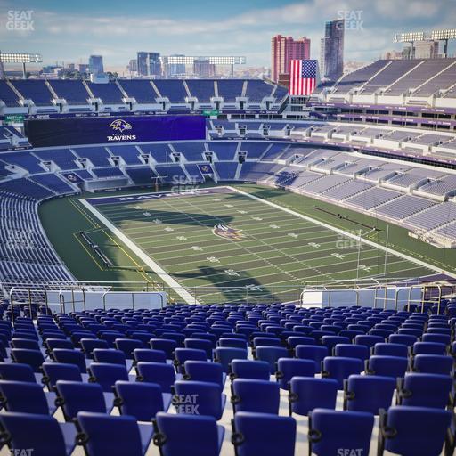 M&T Bank Stadium - Section 544 Seat View