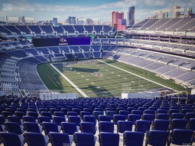 M&T Bank Stadium - Section 544 Seat View