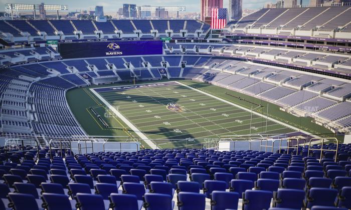 M&T Bank Stadium - Section 544 Seat View