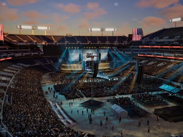 M&T Bank Stadium - Section 544 Seat View