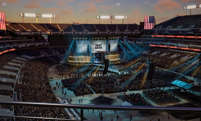 M&T Bank Stadium - Section 544 Seat View