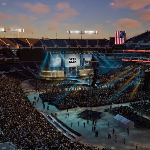 M&T Bank Stadium - Section 545 Seat View