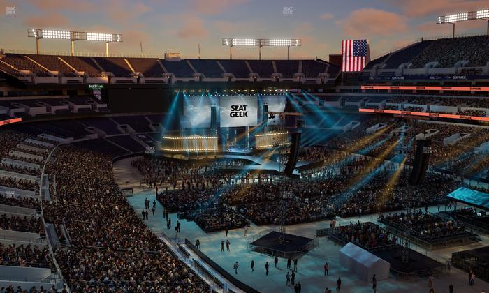 M&T Bank Stadium - Section 545 Seat View