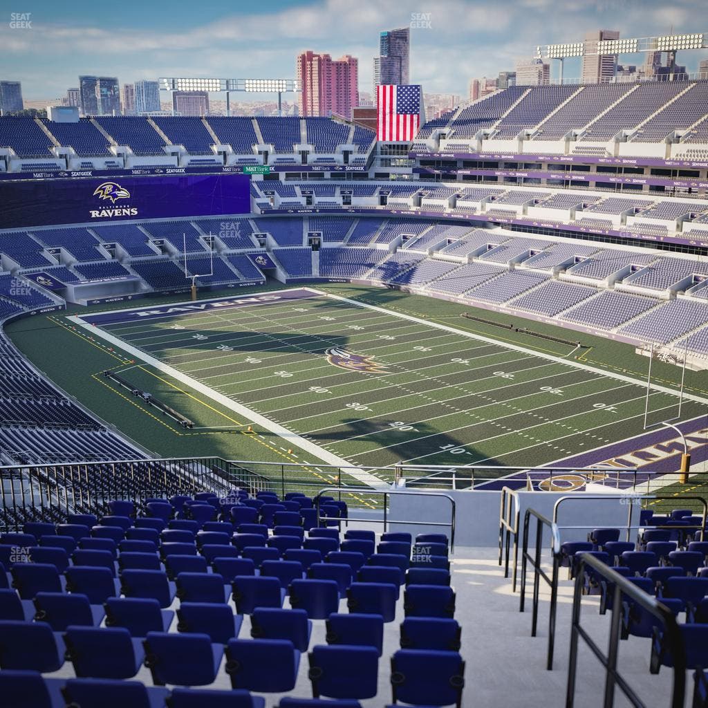 M&T Bank Stadium - Section 546 Seat View