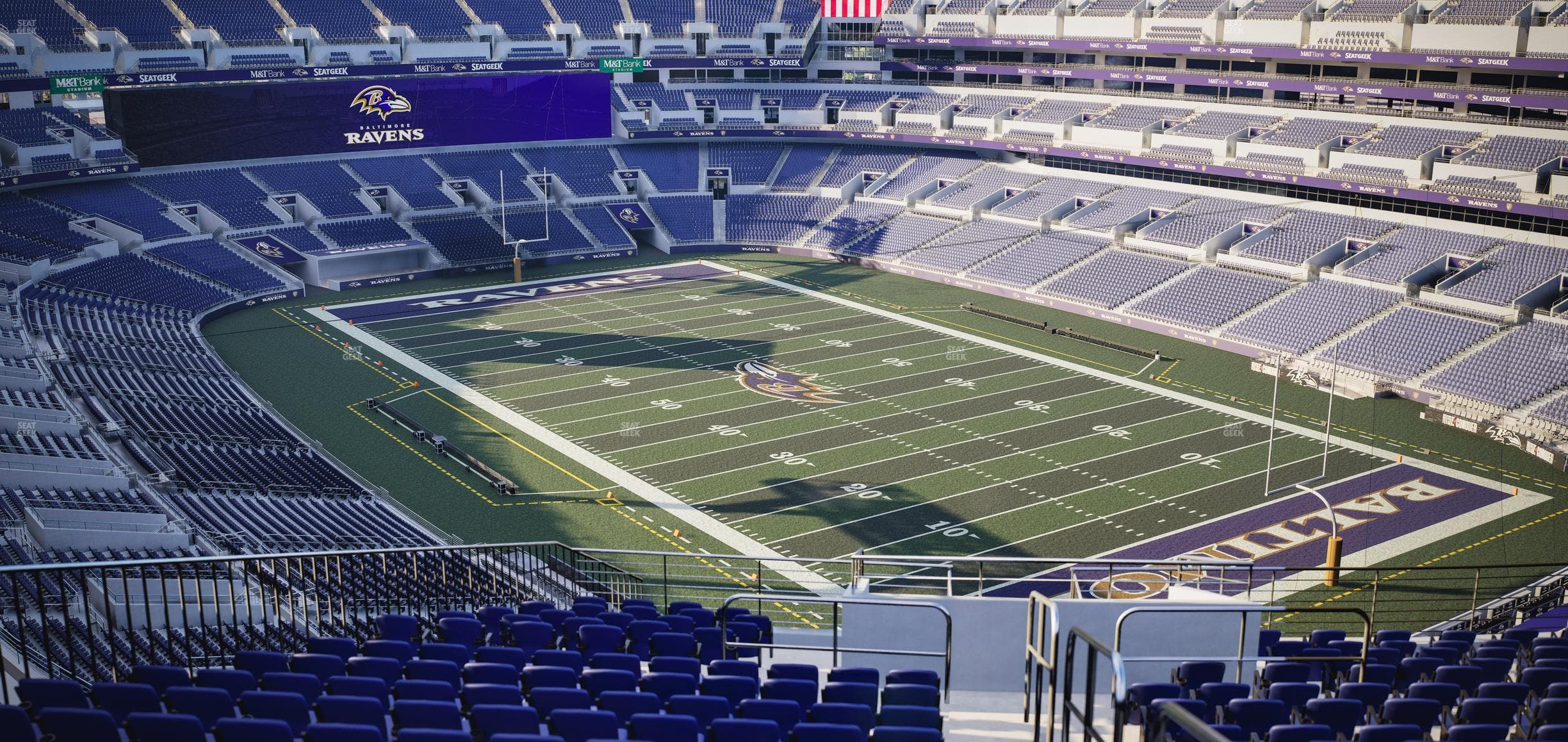 M&T Bank Stadium - Section 546 Seat View