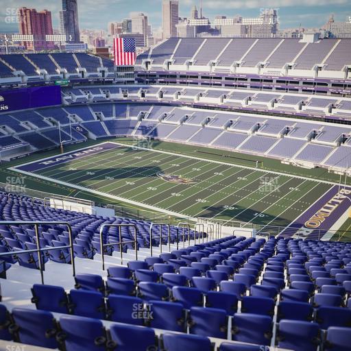 M&T Bank Stadium - Section 548 Seat View