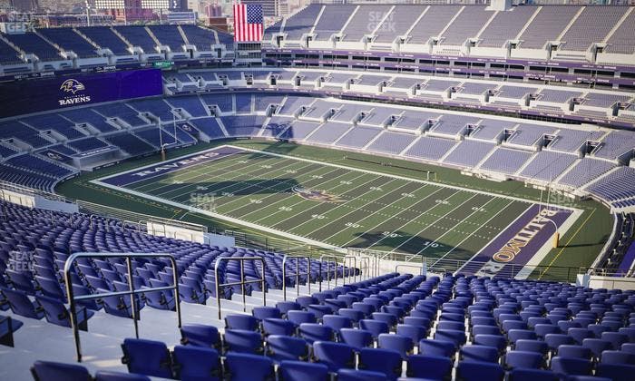 M&T Bank Stadium - Section 548 Seat View
