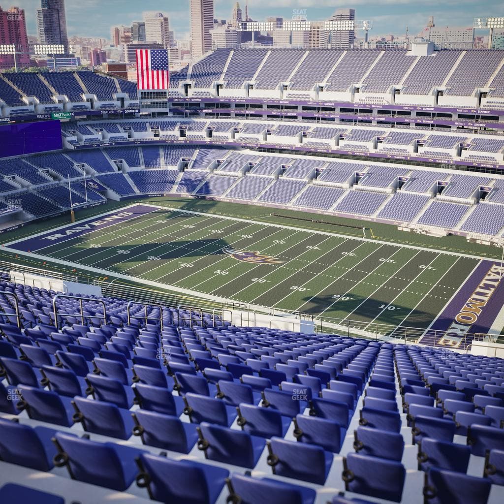 M&T Bank Stadium - Section 549 Seat View