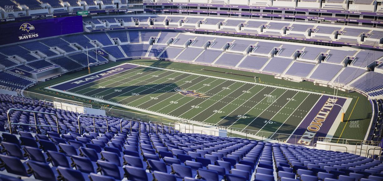 M&T Bank Stadium - Section 549 Seat View
