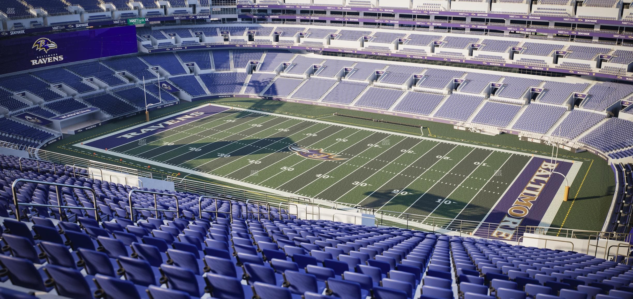 M&T Bank Stadium - Section 549 Seat View