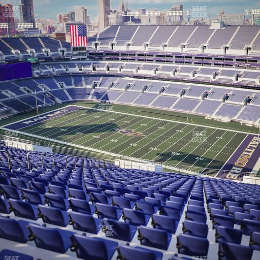 M&T Bank Stadium - Section 549 Seat View