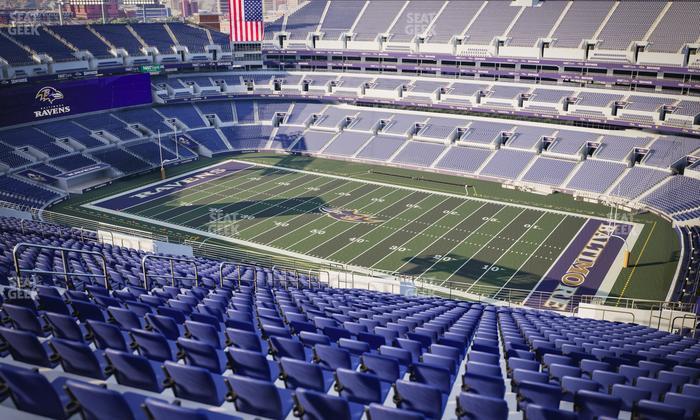 M&T Bank Stadium - Section 549 Seat View
