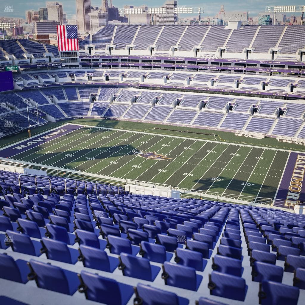 M&T Bank Stadium - Section 550 Seat View