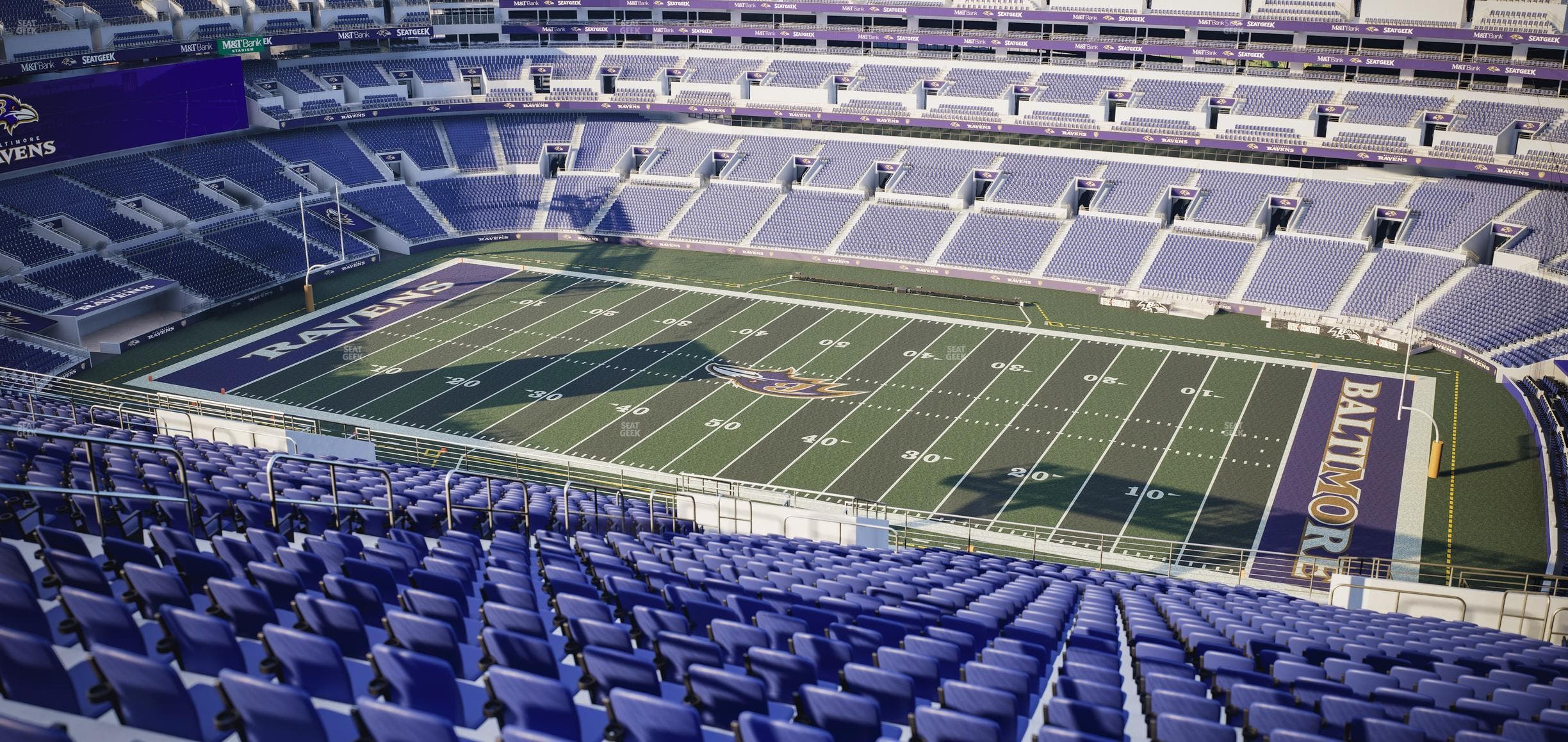M&T Bank Stadium - Section 550 Seat View