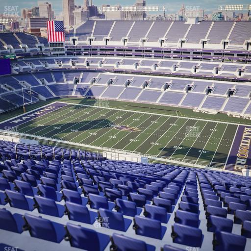 M&T Bank Stadium - Section 550 Seat View