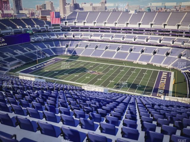 M&T Bank Stadium - Section 550 Seat View