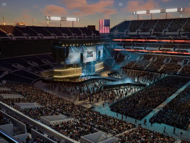 M&T Bank Stadium - Section 551 Seat View