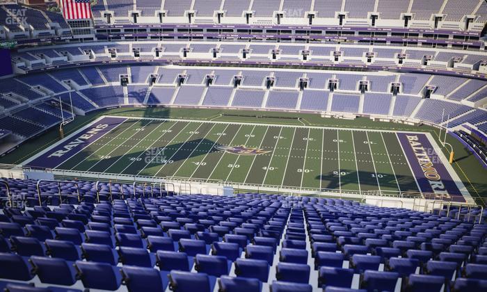 M&T Bank Stadium - Section 552 Seat View