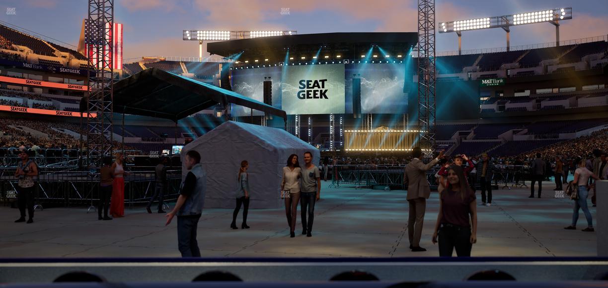 M&T Bank Stadium - Section Endzone Suite 1 Seat View