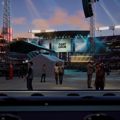 M&T Bank Stadium - Section Endzone Suite 1 Seat View