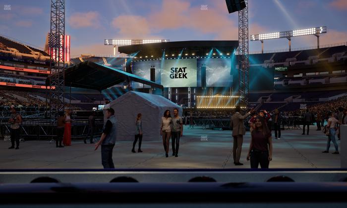 M&T Bank Stadium - Section Endzone Suite 1 Seat View