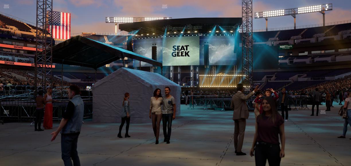 M&T Bank Stadium - Section Endzone Suite 1 Seat View