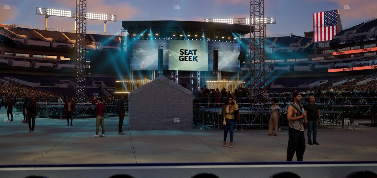 M&T Bank Stadium - Section Endzone Suite 10 Seat View