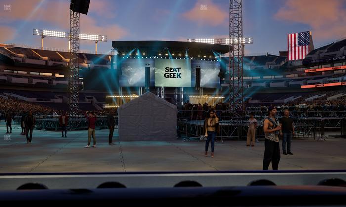 M&T Bank Stadium - Section Endzone Suite 10 Seat View