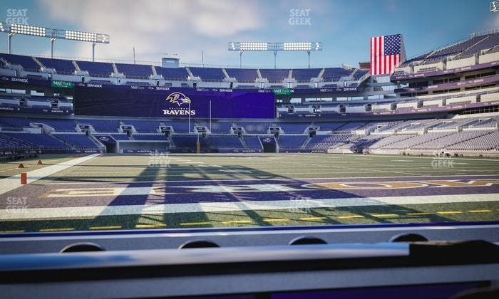 M&T Bank Stadium - Section Endzone Suite 10 Seat View