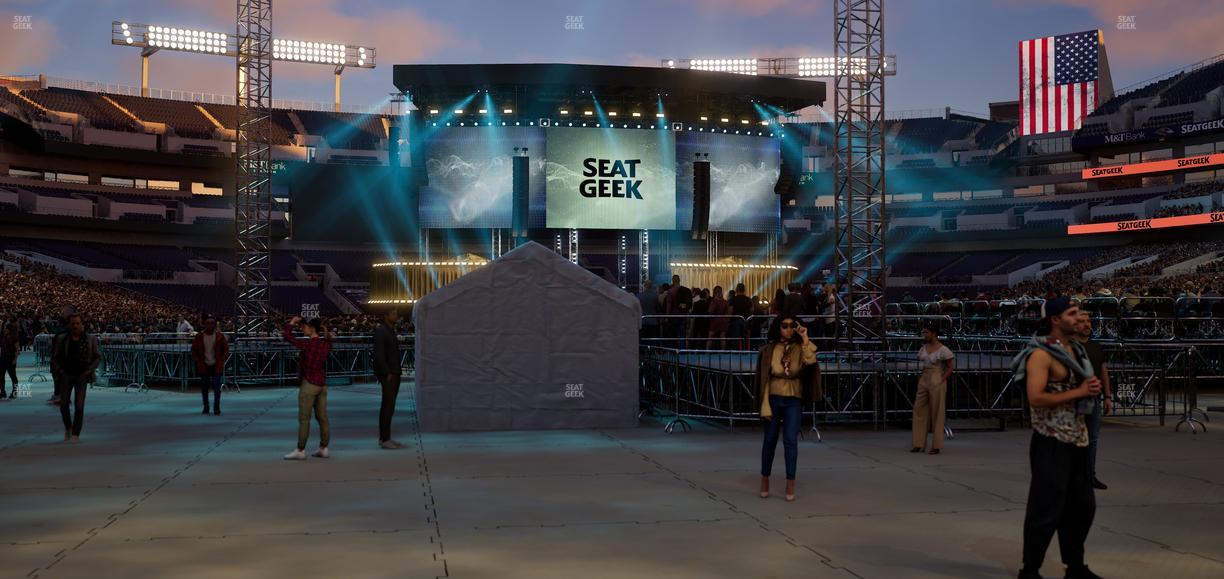 M&T Bank Stadium - Section Endzone Suite 10 Seat View