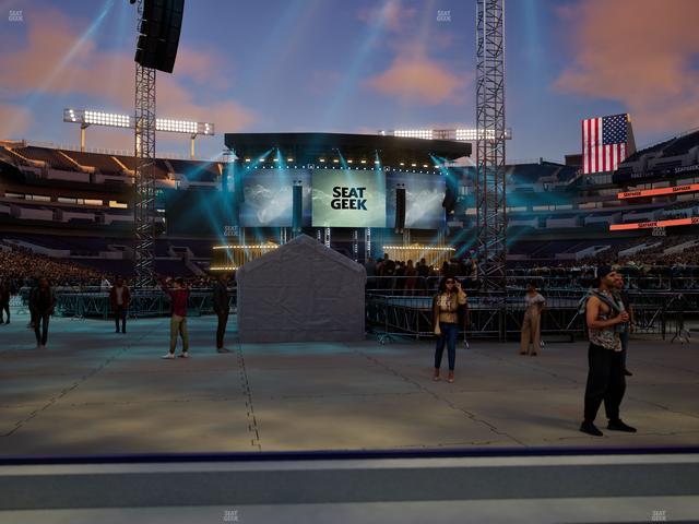 M&T Bank Stadium - Section Endzone Suite 10 Seat View