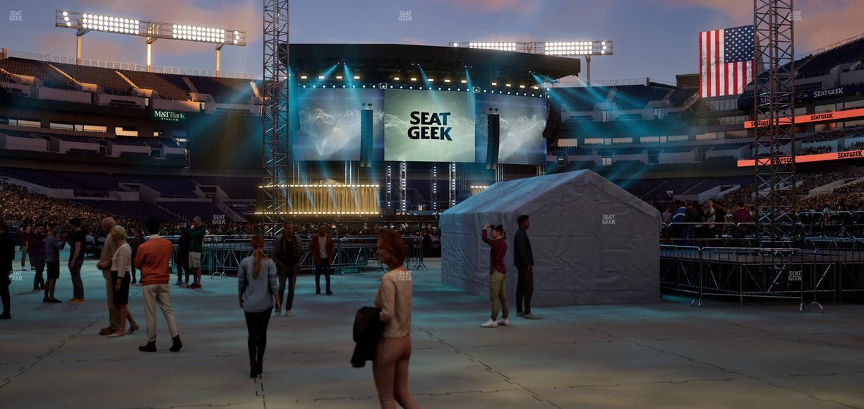 M&T Bank Stadium - Section Endzone Suite 11 Seat View