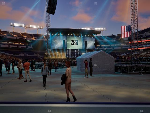 M&T Bank Stadium - Section Endzone Suite 11 Seat View