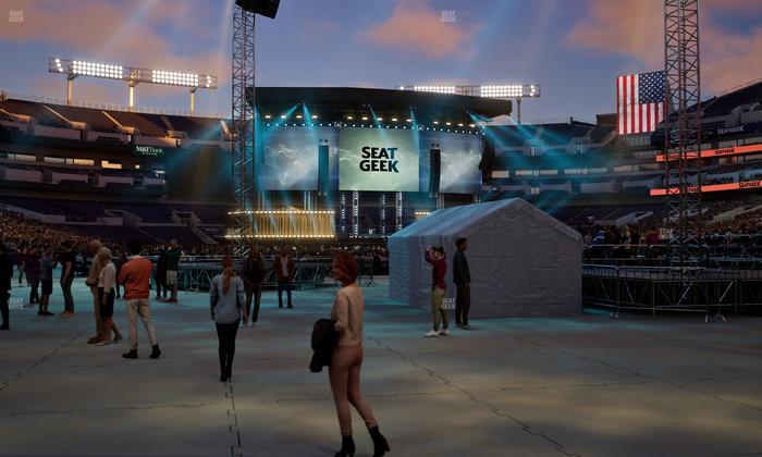 M&T Bank Stadium - Section Endzone Suite 11 Seat View