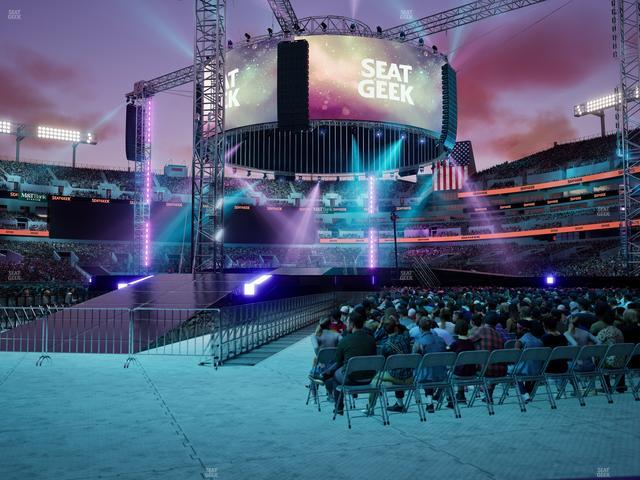 M&T Bank Stadium - Section Endzone Suite 11 Seat View